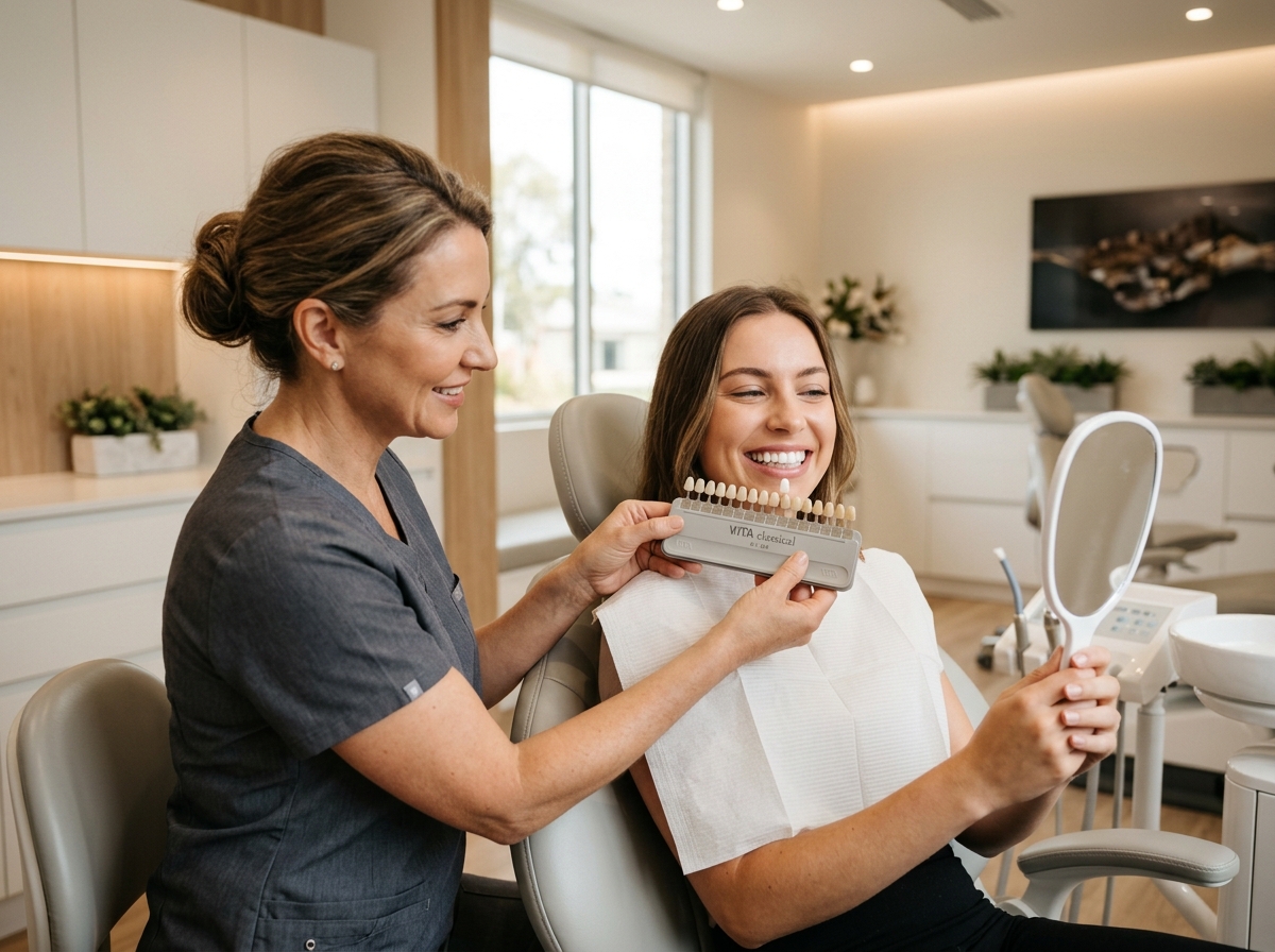 Professional teeth whitening treatment at Empire Dental Clinic in Bhubaneswar