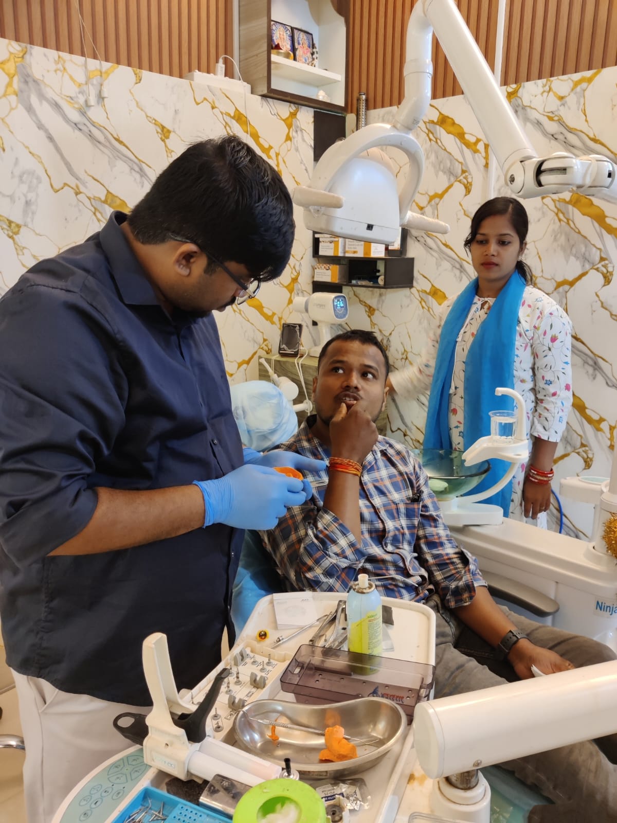 Advanced Dental Diagnostics Setup